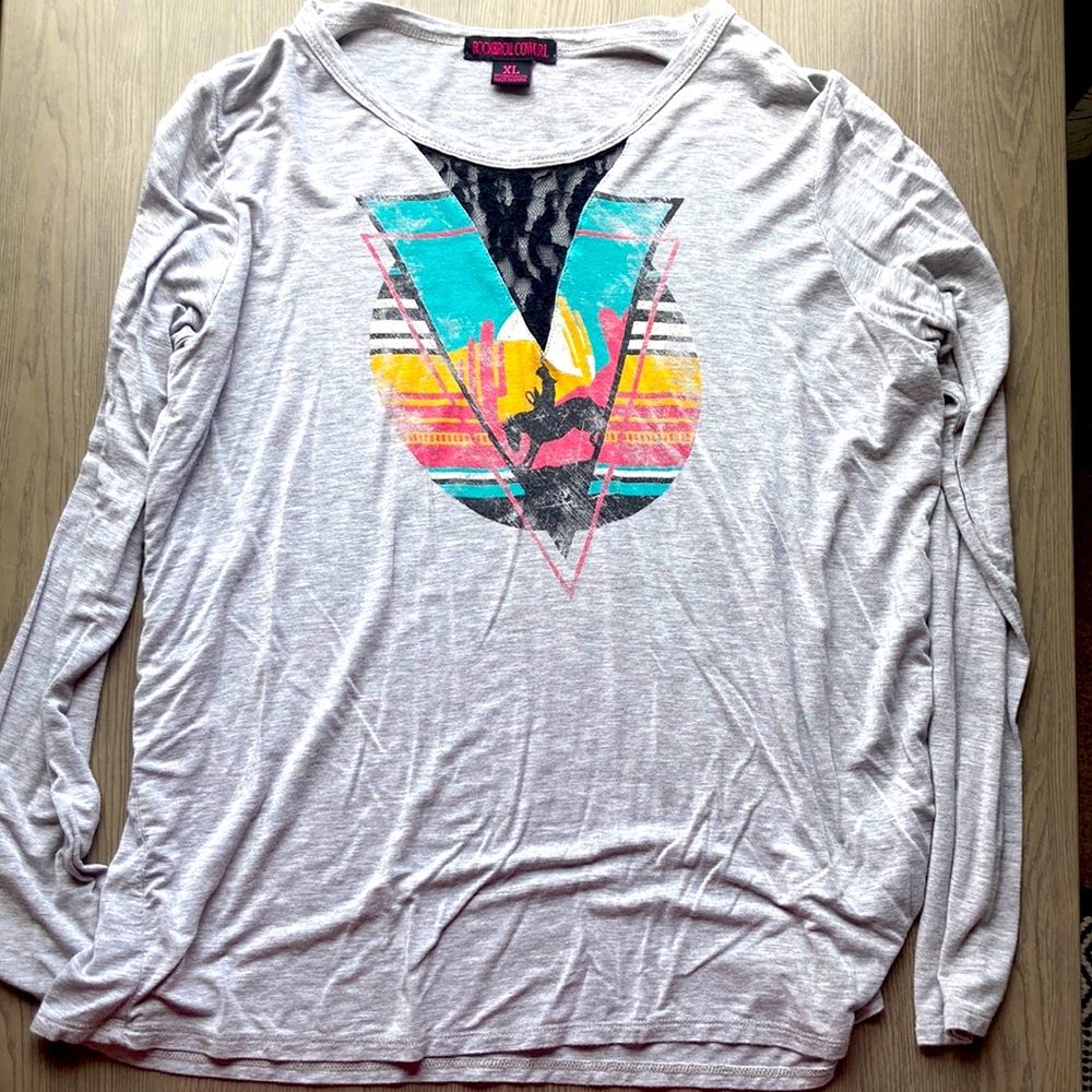 Rock&Roll Cowgirl Light grey XL